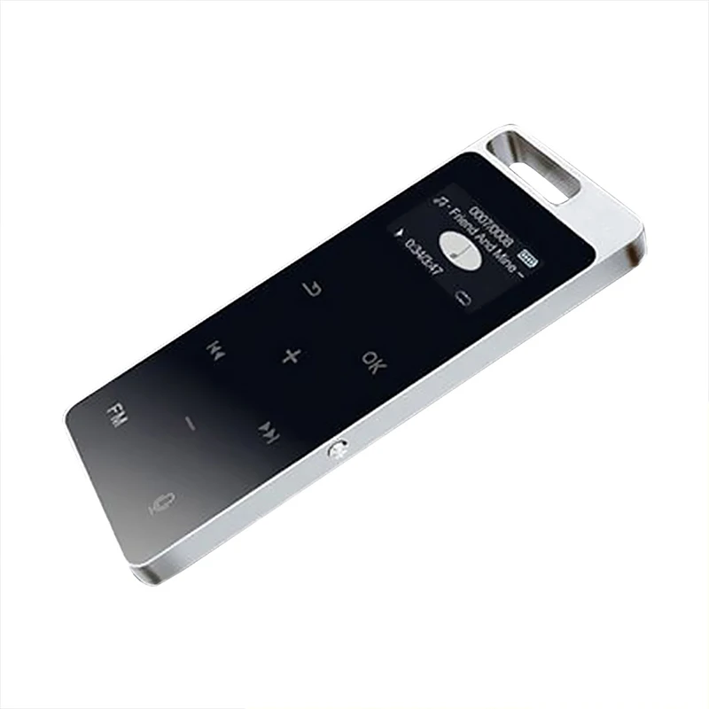 

8GB Hifi Live Quality MP3 Music Player Support Recording Radio Ebook Fashion Touch Screen Mini LCD Screen MP3 Sports Player