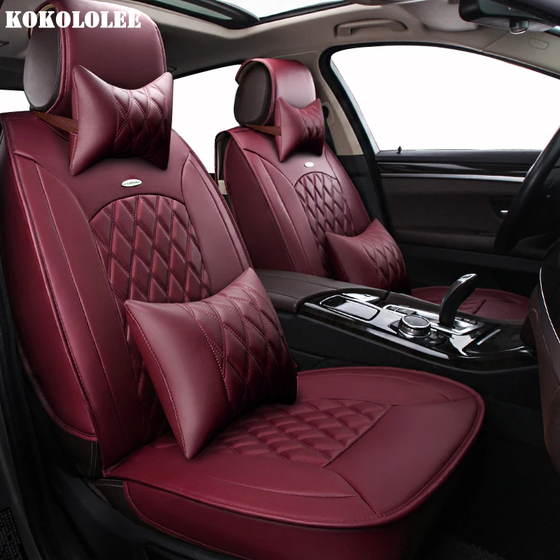 Kokolelee кожаный чехол для автомобильного сиденья Fiat все модели Ottimo 500 Panda Punto Linea Sedici