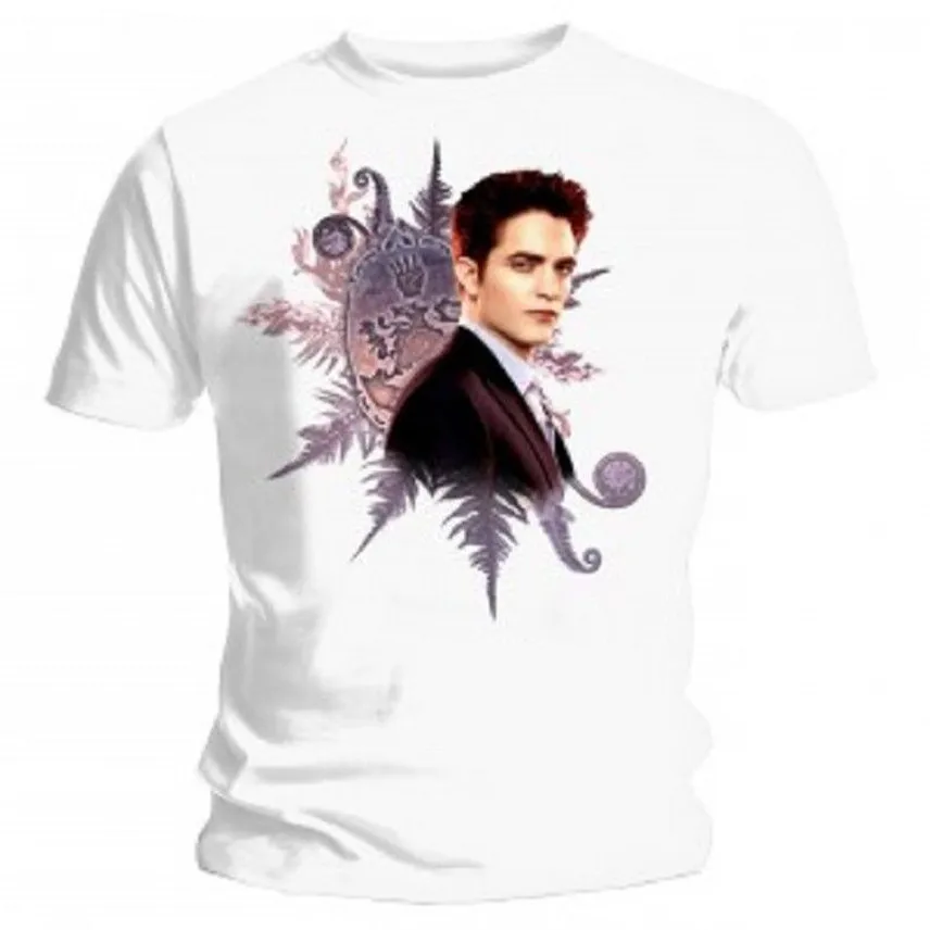 

TWILIGHT BREAKING DAWN EDWARD & FERNS NEW Cotton T-Shirt Birthday Gift T Shirt Free Shipping