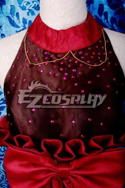 Macross Frontier Sheryl MF Nome красное официальное платье Косплей Костюм E001|cosplay costume|dress