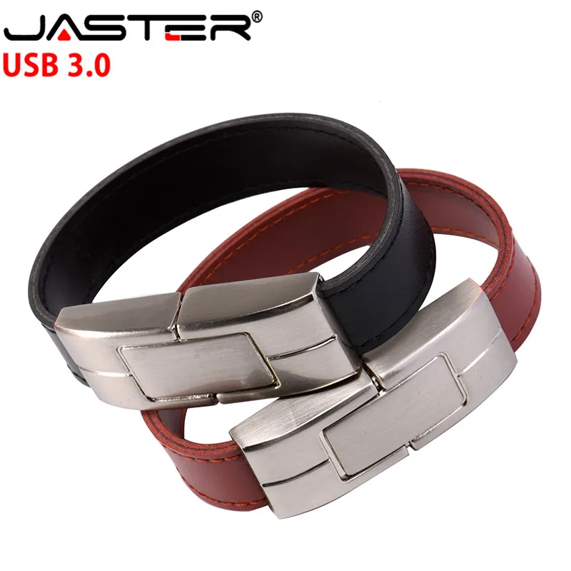 Новая стильная коричневая/черная кожаная модель JASTER usb3.0 4 ГБ 8 16 32 64 флэш