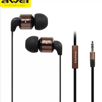 

AWEI ES 600M Noise Isolating Hi Definition In Ear Earphone 3.5mm Jack 1.2m Cable