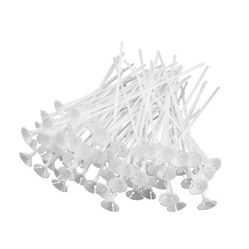

100pcs/lot 30cm Latex Balloon Stick White PVC Rods Balloons Holder Sticks with Cup Party Supplies Party Decoration Accessories