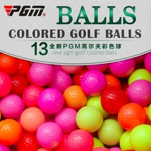 PGM Цветные мячи для гольфа 42 мм двухуровневый мяч игры в гольф