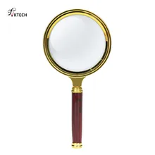 Портативный 10X увеличительное стекло Ручной Лупа для ювелирных изделий газета книга чтения высокой четкости глаз Лупа Стекло