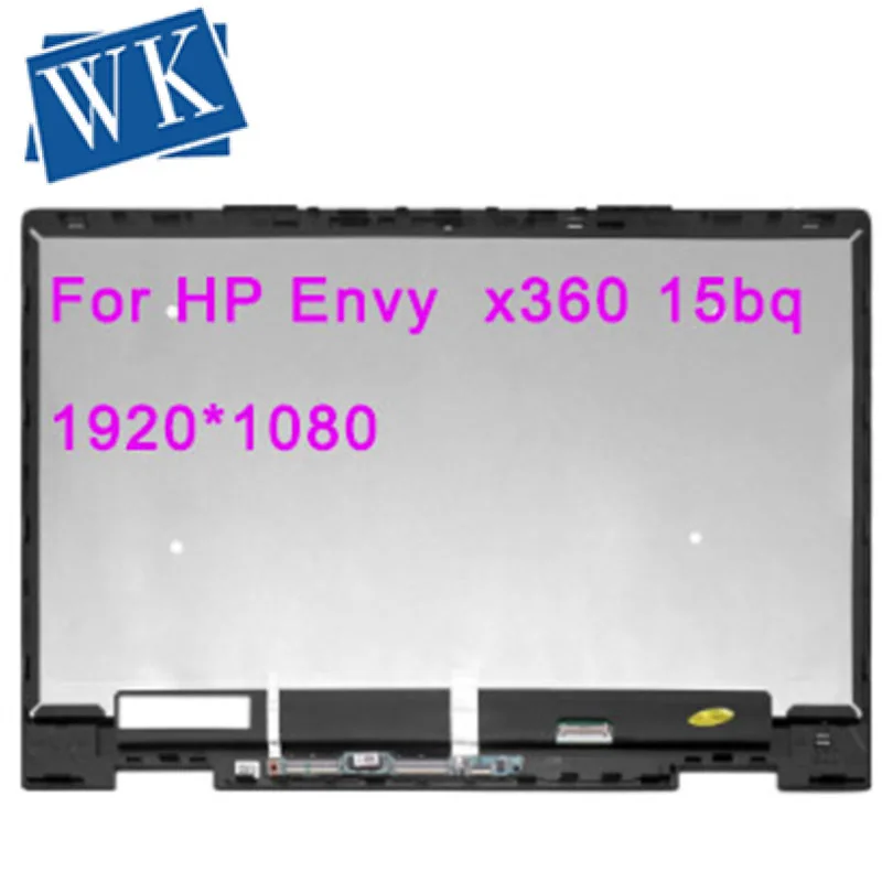 ^*Best Offers 15.6'' 1080P LCD TouchScreen Digitizer Assembly+Frame LP156WF9-SPL1 For HP Envy X360 15-bq series bq102ng bq075nr bq100nl ^*Best Offers 15.6'' 1080P LCD TouchScreen Digitizer Assembly+Frame LP156WF9-SPL1 For HP Envy X360 15-bq series bq102ng bq075nr bq100nl