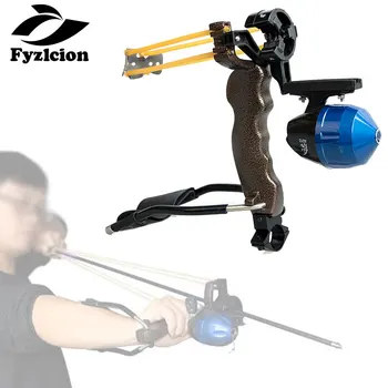 

Hunting archery Target Shooting Slingshot with Folding Wrist Catapult Professional Hunter Hunting Fishing Sling Shot