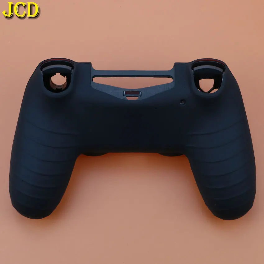 JCD 1 шт Противоскользящий силиконовый чехол для sony playstation 4 для PS4 Dualshock 4 контроллер+ 2 ручки для большого пальца