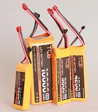 TCB lipo battery 7 4v 5200mAh 35C 2s RC airplane cell factory outlet goods of consistent