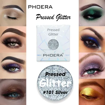 

Sequined metallic eye shadow powder Customize Magnetic Pan Eyeshadow Collection Shimmer Glitter Eye Shadow3