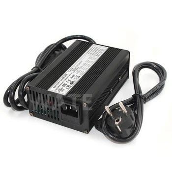 Cargador de 14,6 V 4A LiFePO4 para batería de 12V 20Ah 4S LFP, cargador de caja de aluminio con ventilador, conector a elegir 1