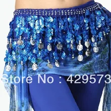 Красивый дизайн танца живота хип шарф