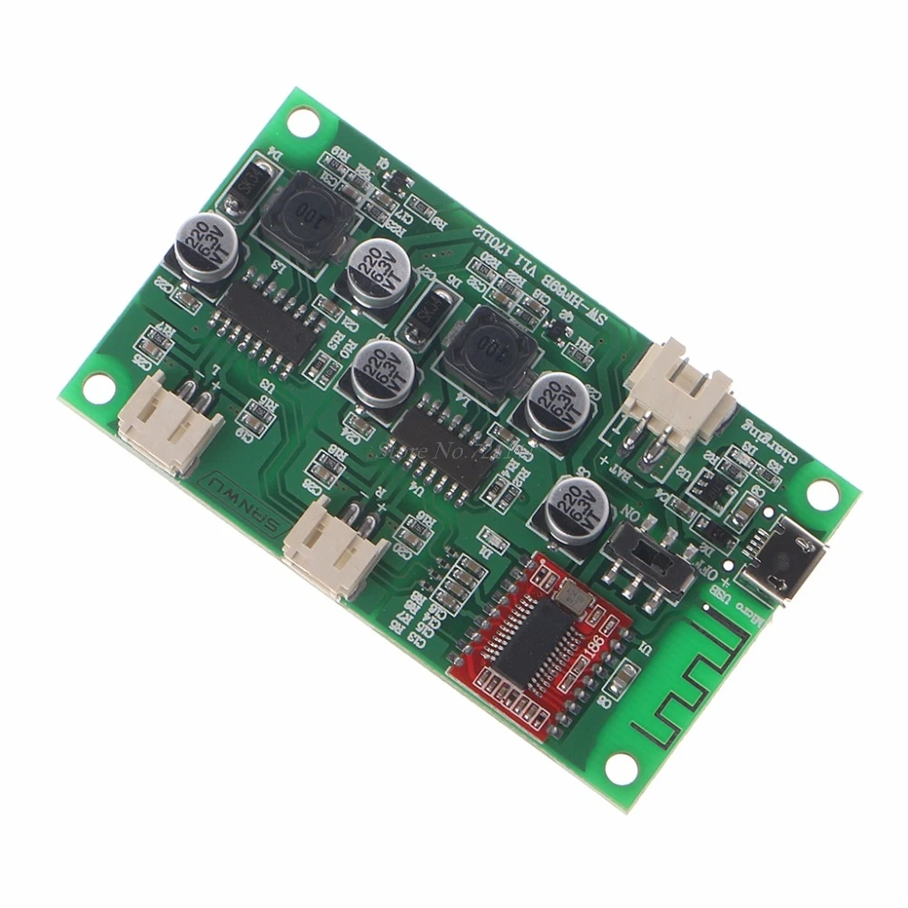 HF69B 6 Вт + двухканальный стереозвук с Bluetooth динамик усилитель мощности плата