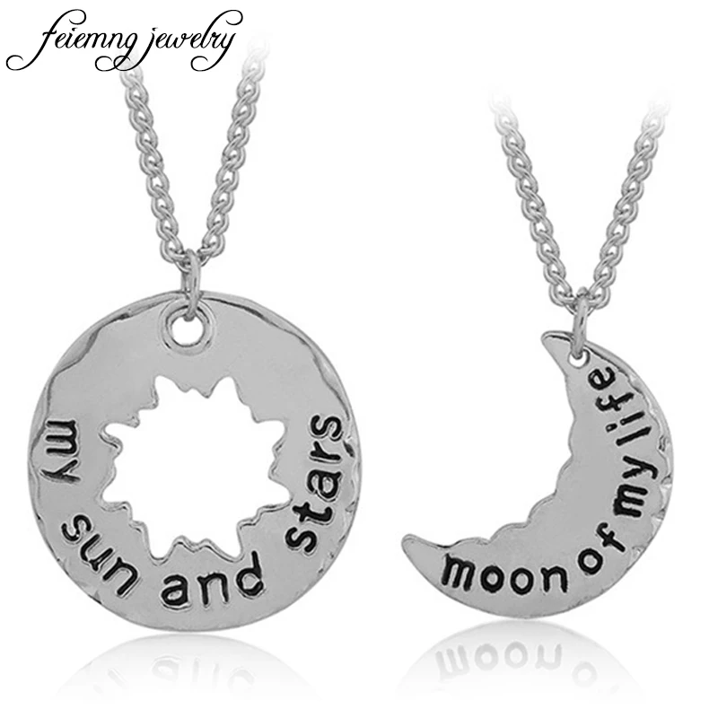 

Game of thrones necklace song of ice and fire vintage khal khaleesi moon of my life my sun and stars alloy pendant for couple