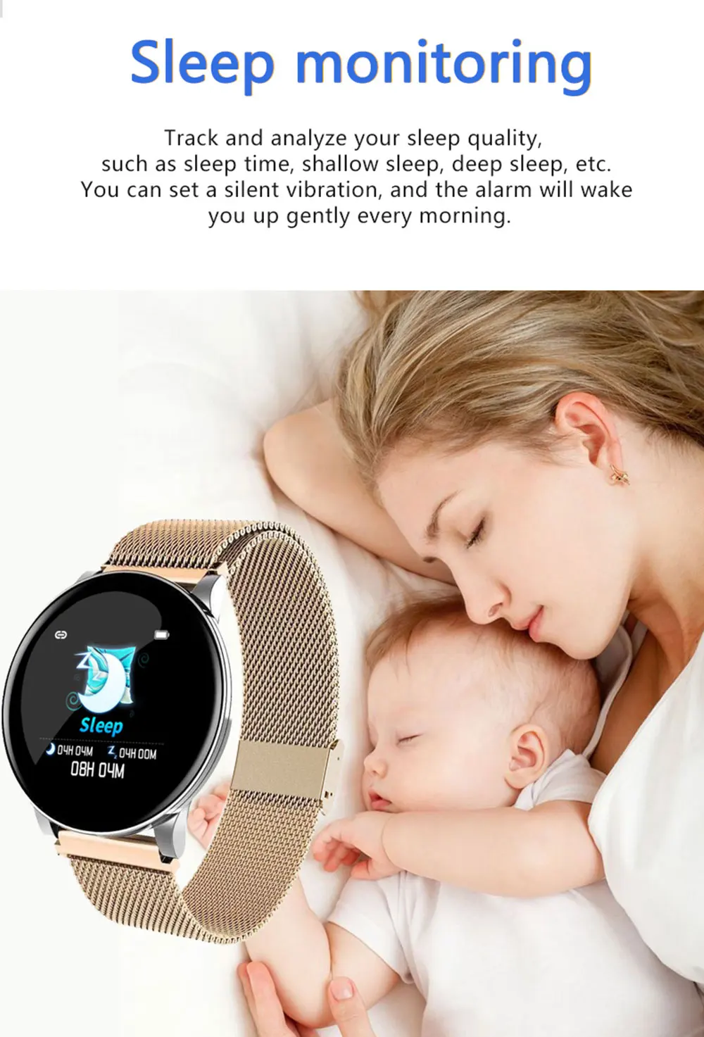 Умные часы мужские Сенсорный экран для женщин кровяное давление сердечный ритм SmartWatch женские водонепроницаемые часы спортивные для Android IOS