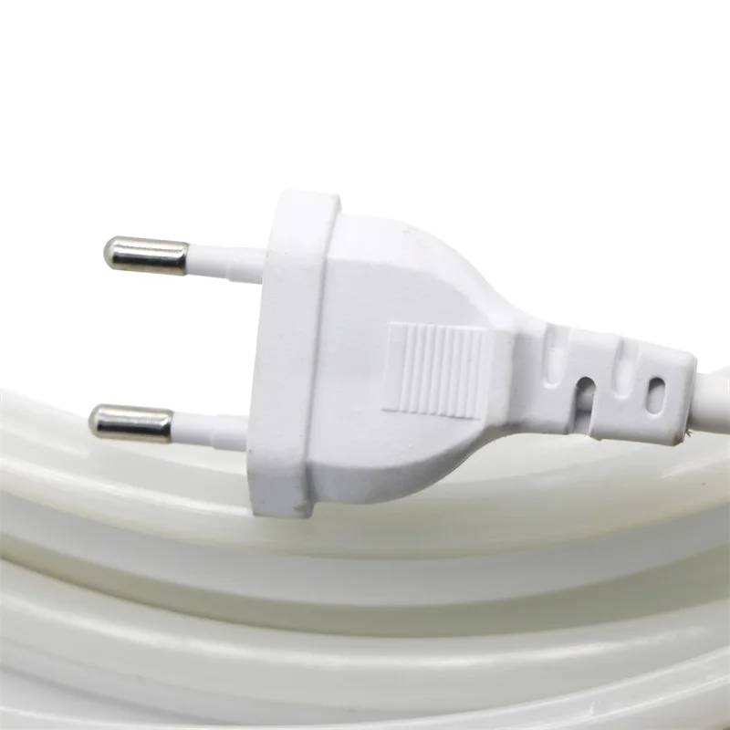 220В DC 12V водонепроницаемый IP67 120 LED/M гибкая неоновая СВЕТОДИОДНАЯ лента SMD 2835