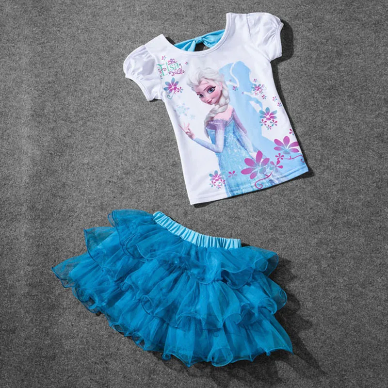 Костюм Анны для девочек платье принцессы Эльзы с блесткамиdisfraz princesa Congelados vestido ana de festa fantasia infantil meninas