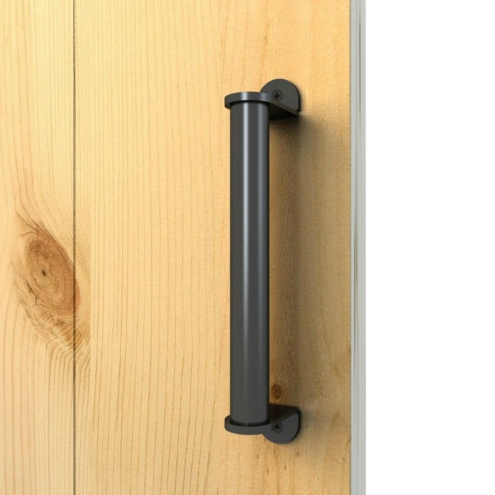 Black Stainless Steel Sliding Barn Door Handle Wood Door Handle One Side Handle Pull Door Handles Aliexpress