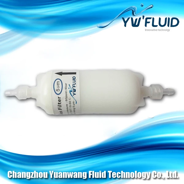 

Solvent and corrosive solution capsules filter