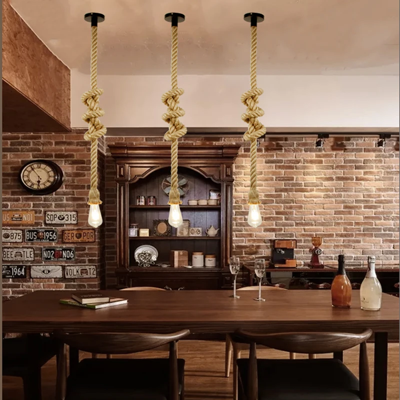 rope hanging light