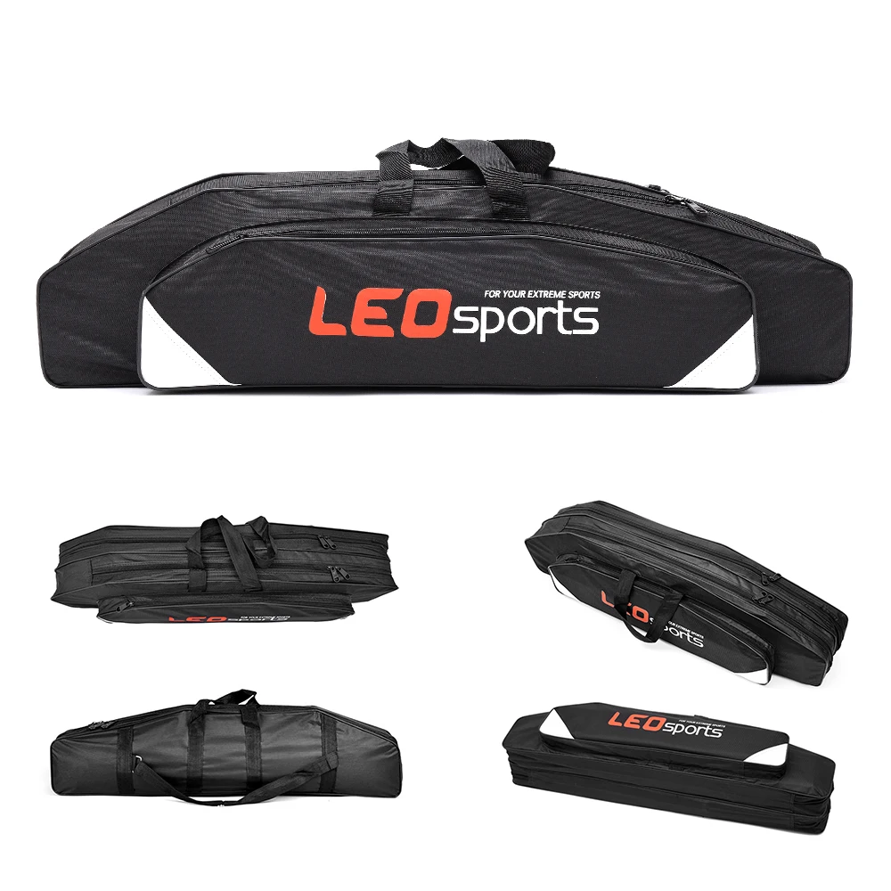 

80cm Portable Double-layer Fishing Rod Bag Fishing Reel Tackle Carrier Storage Case Fishing Accessories Organizer Bag