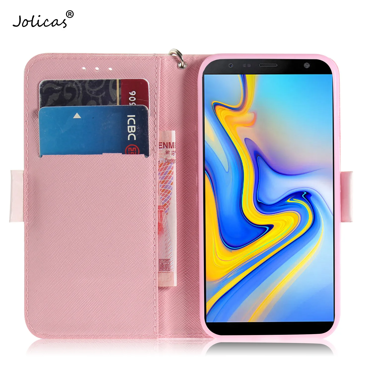 3D чехол для samsung S7 край ПУ Чехлы Xiaomi Galaxy J2 Core J3 Pro 2018 J4 плюс J5 J510 J6 J7 J8 S10 Lite S8