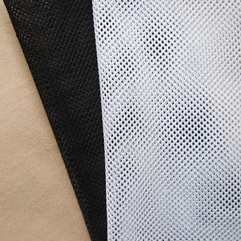

INS HOT 1PC black Mesh fabric Lattice outdoor product white mesh cloth high strength high toughness perspective Inelastic Tissue
