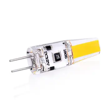 

G4 LED Light 6W DC12V LED Lamp COB LED Bulb Dimmable Chandelier Lampada LED Lamps Bright Lighting Replace Halogen Lights LEEDSUN