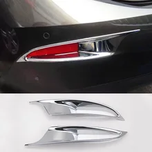 Для Mazda 3 M3 Axela Sedan хромированный задний бампер отражатель противотуманный светильник крышка лампы Отделка молдинг рамка
