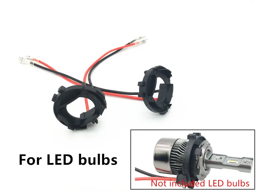 para o Golfe Adaptadores para Volkswagen Lâmpadas Led Suporte Adaptador Base vw Scirocco Sharan Touran Mitway Dissuasão 7 h7 Hid - 2 led suporte adaptador base adaptadores para volkswagen