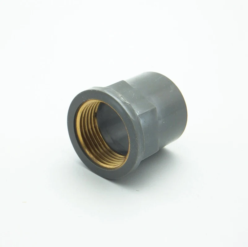 1 2 Bsp Female Thread X 20mm Id Socket Straight Pvc Pipe Fitting