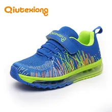QIUTEXIONG Children Shoes For Boys Sneakers Girls Sport Shoes Air Mesh Anti-Slip Rubber Kids Casual Shoe Running Trainer Sneaker