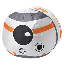 Новая плюшевая подушка в виде Звездных Войн BB-8, большой размер 40 см, детские мягкие игрушки, подарки для детей