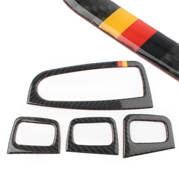 

W205 C180L C200L Car Interior Door Window Lift Regulator Cover Trim Decoration For 2014-2018 Mercedes Benz C-Class