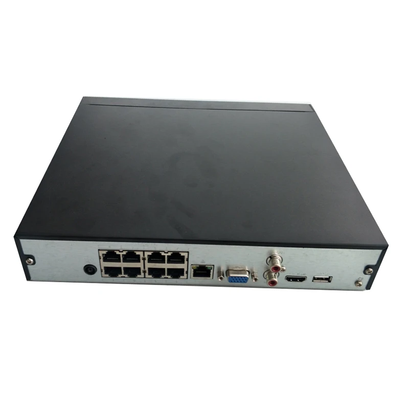 Dahua 8POE 4k сетевой видеорегистратор NVR4108HS 8P 4KS2 H.265 разрешение до 8 МП и 1 порт SATA III