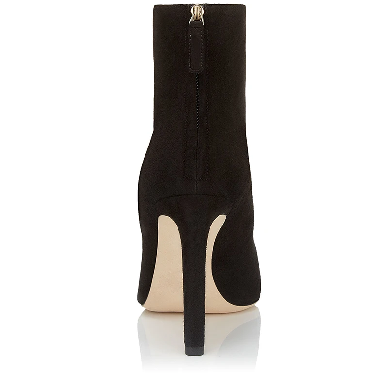 black suede booties (3)
