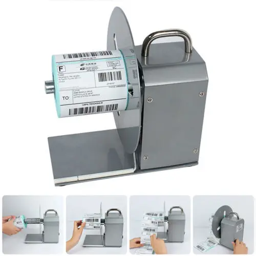 

Speed Adjustable Automatic reel winder Label Tags Rewinder Machine