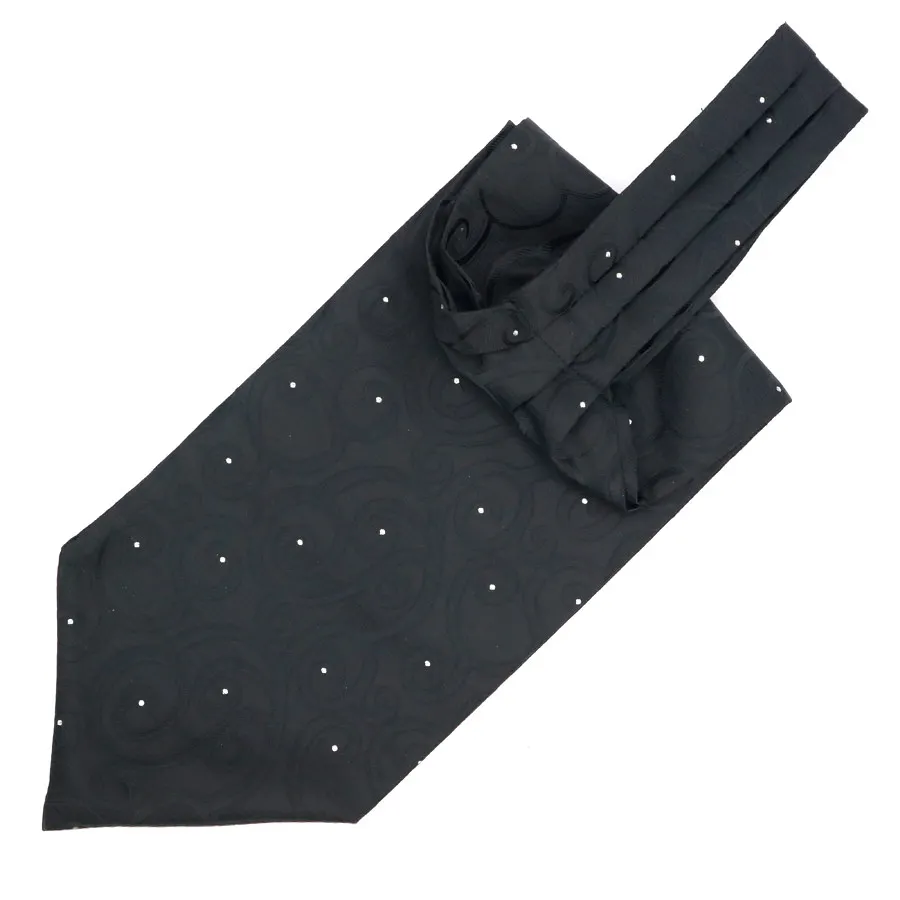 Роскошные мужские аскотские Галстуки винтажный галстук-бабочка с узором связанный корсет британский стиль джентльмен полиэстер шелковый галстук свадебный формальный - Цвет: 22