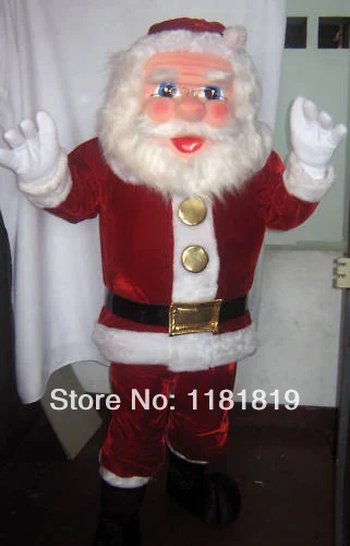 

MASCOT Christmas Santa Claus mascot costume custom fancy costume anime cosplay kits mascotte fancy dress carnival costume