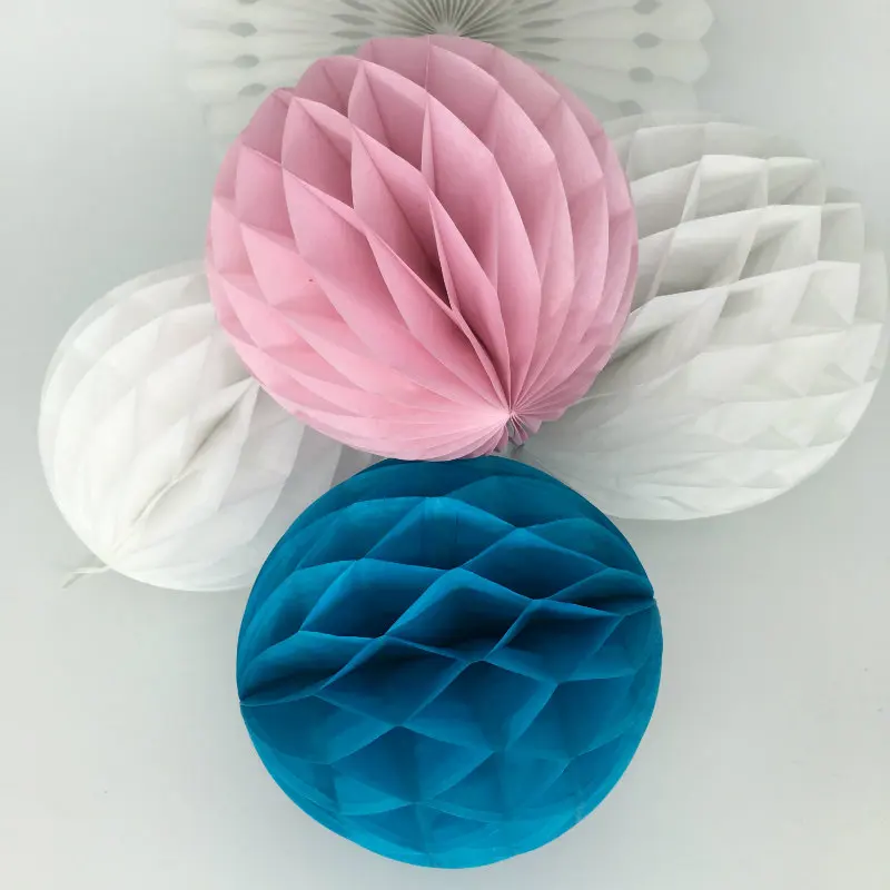 15cm Paper Flowers Balls Honeycomb Ball Paper Ianterns Wedding
