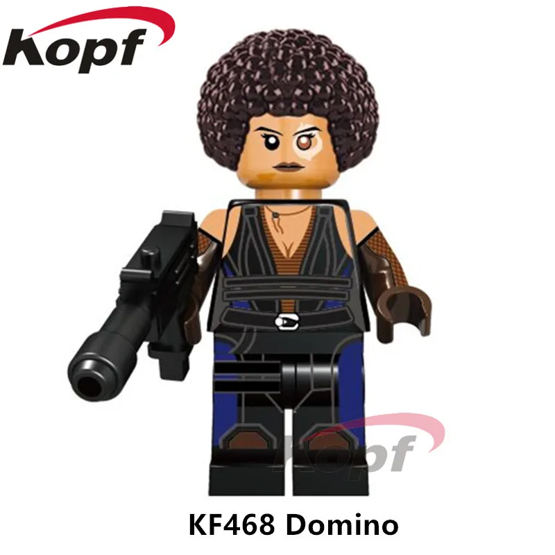 

Single Sale Building Blocks Super Heroes Infinity War Deadpool 2 Cable Hulkpool Hulk Peter Domino Children Toys Gift KF468