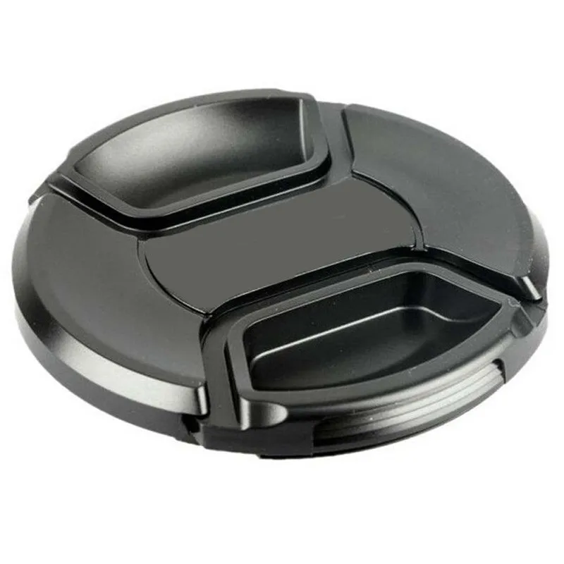 72mm Center pinch Front Camera Lens Cap with Anti lost Rope Filter