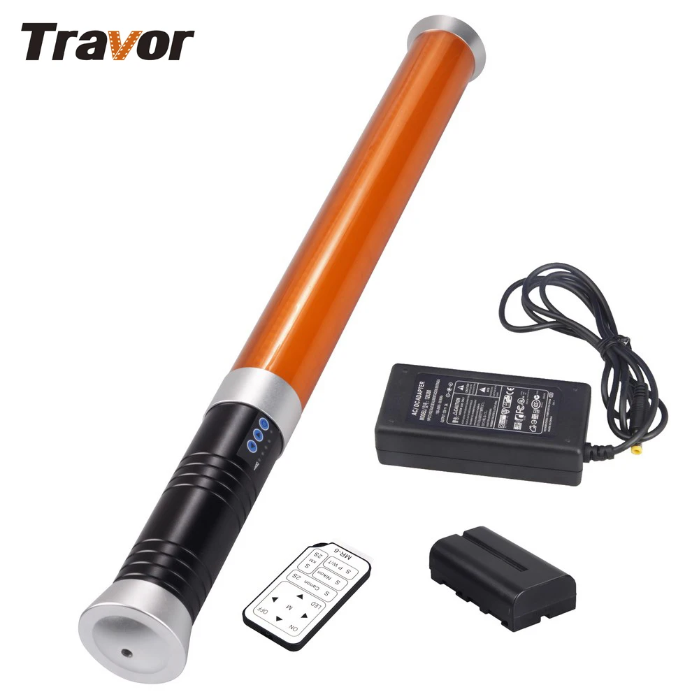 

Travor Portable Handheld 298 LED Video Light Magic Tube Light MTL-900 II as icelight for photography lighting