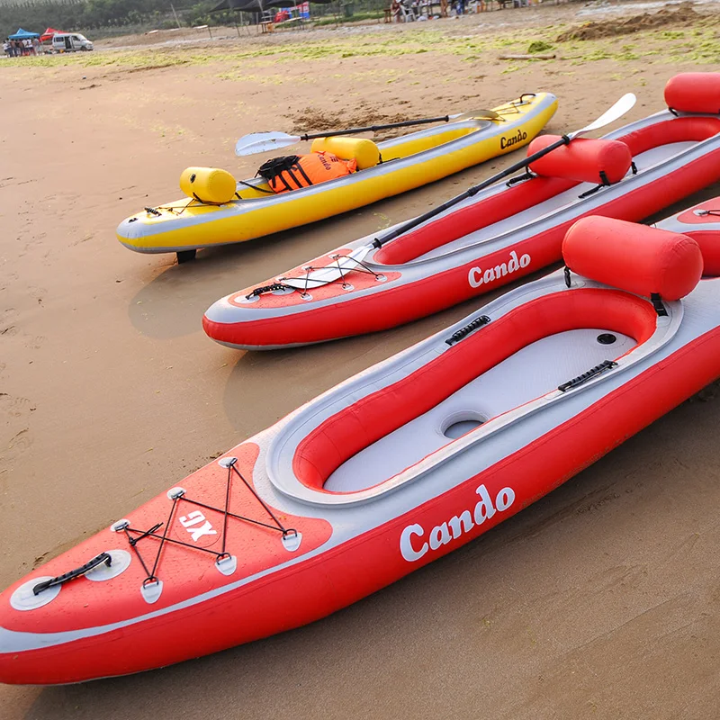 Big Promotion Kayaking Inflatable Boat With Kayak Accessories 1 Pair