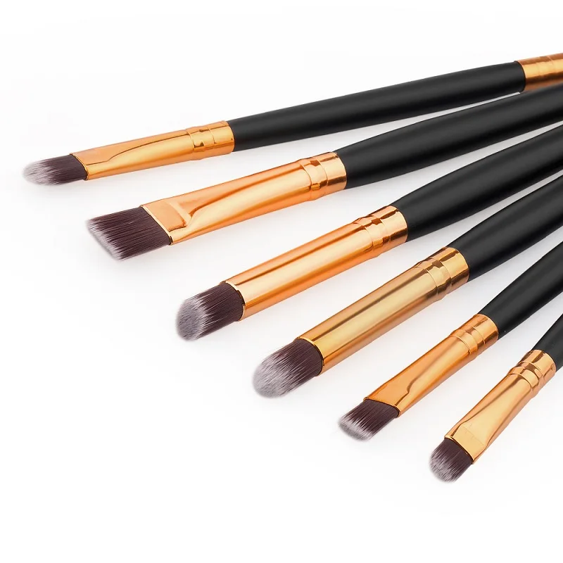 

6 PCS Professional Makeup Cosmetics Brushes Eye Shadows Eyeliner Brush Tool Set Kit Drop Ship