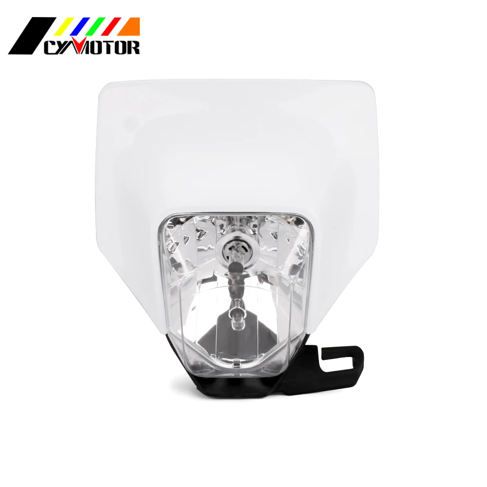 

Motorcycle 2018 Model Headlight Head light Lamp For KTM Husqvara EXC SX XC-F TE FE 250-530cc Off Road Dirt Pit Bike Motorcross