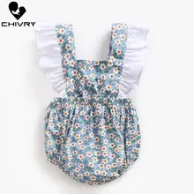 2019 Baby Girls Bodysuit Summer Sleeveless Bodysuit Bowknot Floral Print Cute Jumpsuit Newborn Baby Playsuit Infant Clothes 2019 Baby Girls Bodysuit Summer Sleeveless Bodysuit Bowknot Floral Print Cute Jumpsuit Newborn Baby Playsuit Infant Clothes