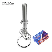 Полностью Безопасная бритва из цинкового сплава для мужчин, регулируемая бритва с двойными краями, 1-6 напильников, ручная работа