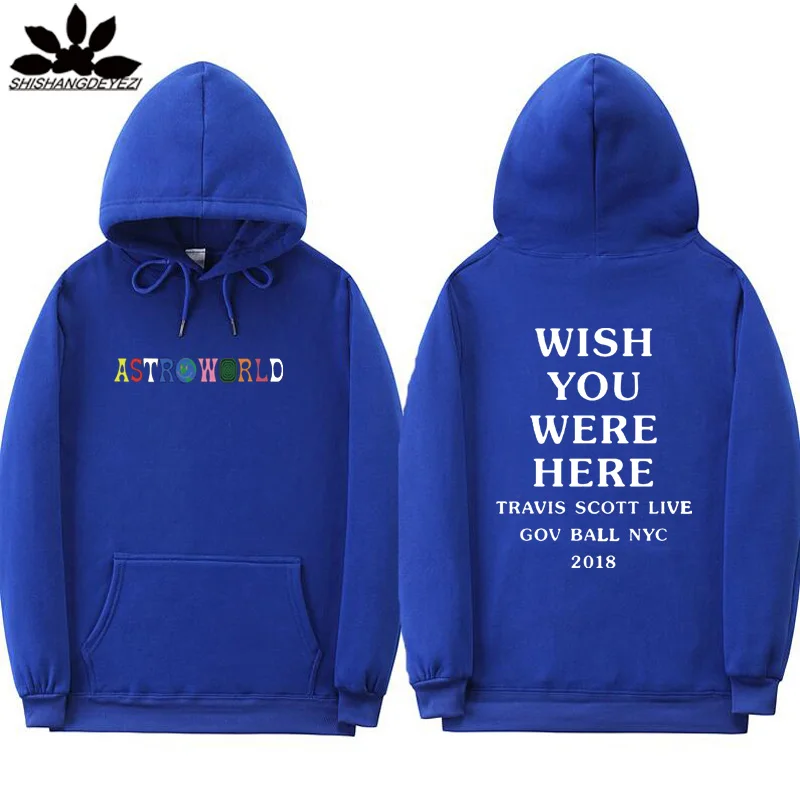 Astroworld Толстовки Черный Розовый цвет, хаки orange белый серый Трэвис Скотт Astroworld WISH YOU WERE HERE мужские и женские Толстовка и толстовка