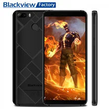Blackview S6 MT6737 Quad core Dual Rear Camera Smartphone 18:9 5.7”HD+ Fingerprint Mobile phone 2+16GB Android 7.0 4G Cellphone
